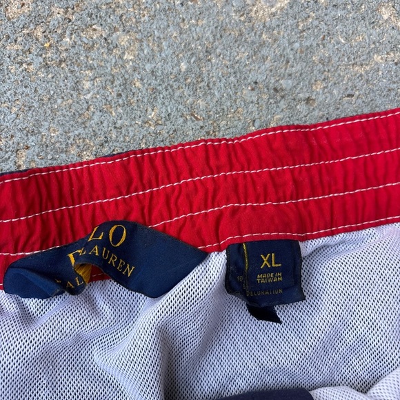 Polo Ralph Lauren Dark Blue Swim Board Shorts - Picture 4 of 5